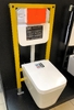 Унитаз подвес.безобод.Quadro DT1516016 530х360х365мм+ инсталяция+клавиша